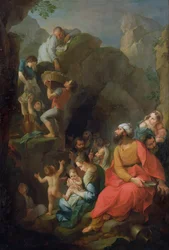 Tobit uciekający z niewoli wraz z towarzyszami, 1733